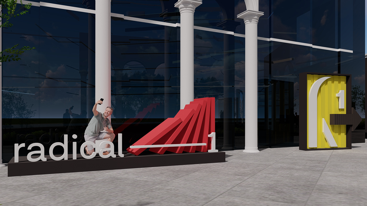 Misr Italia Event 3D architecture visualization exterior design 3d modeling Events Event Design visualisation