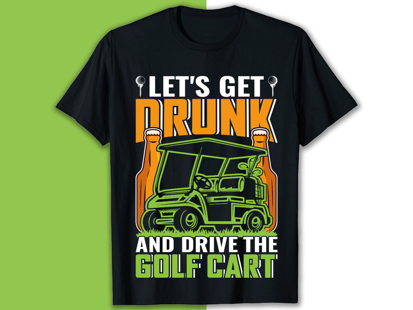 Golf T-shirt Design