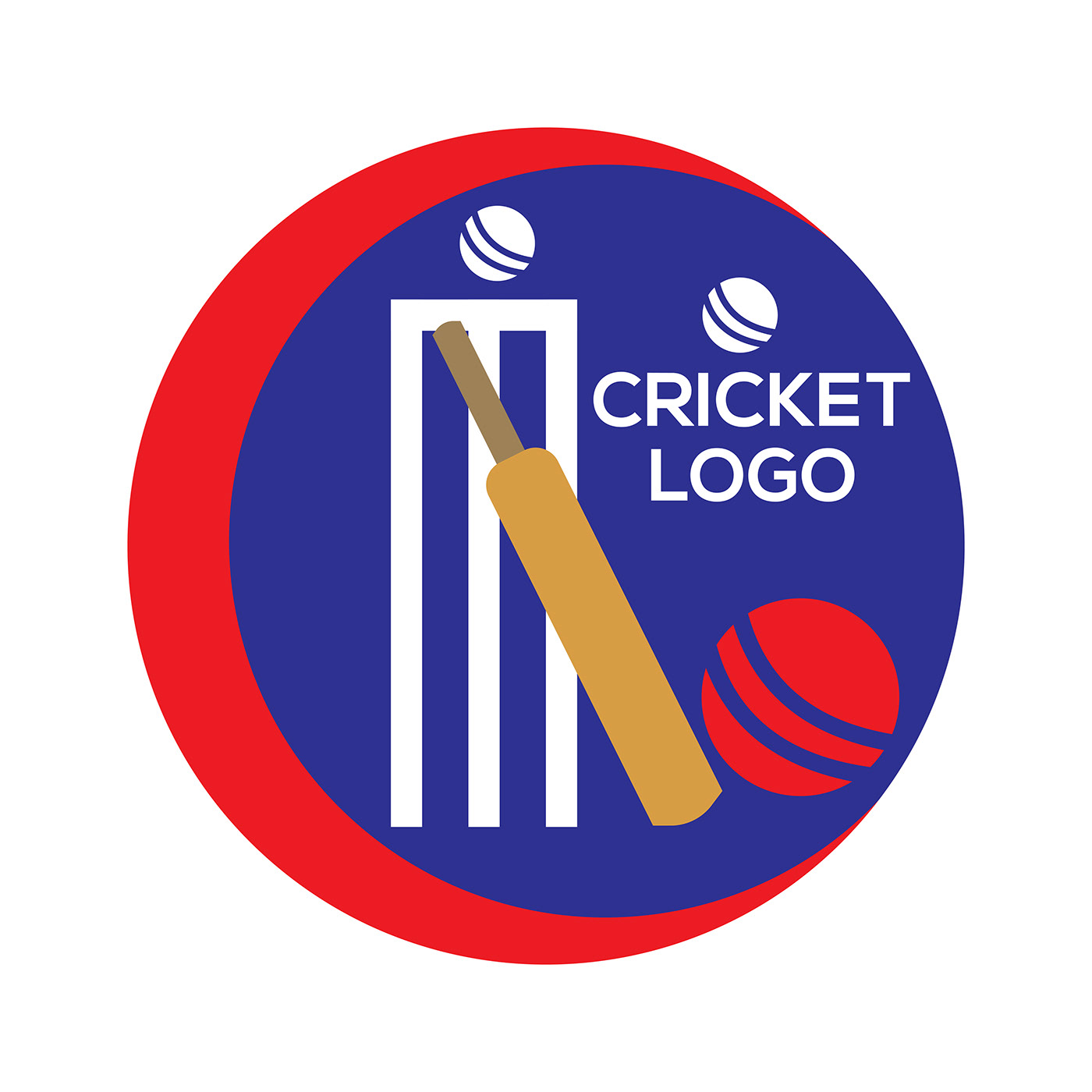 cricket logo Cricket Logo Design design Graphic Designer adobe illustrator Brand Design marketing   Social media post CRICKET LOGO DESIG