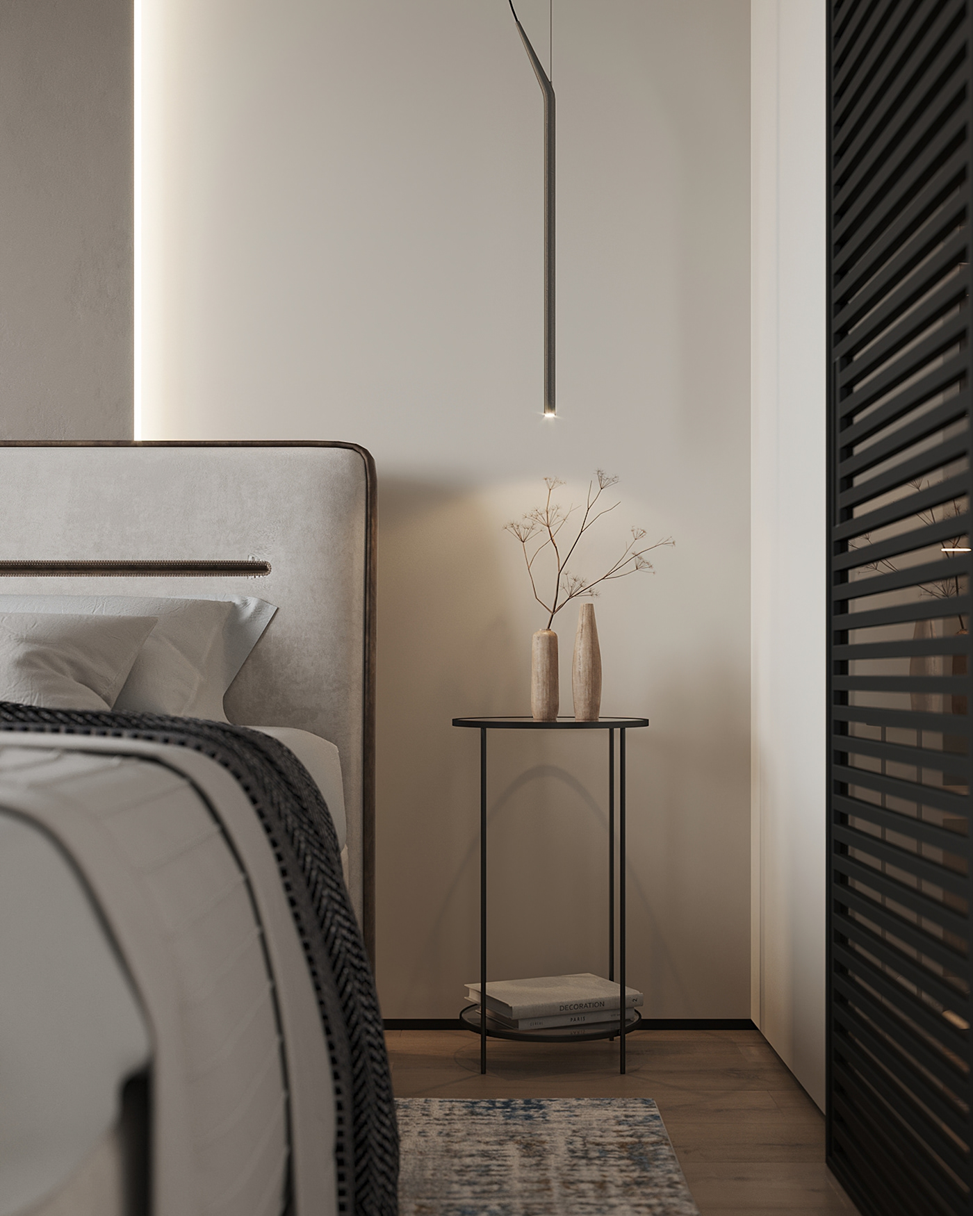 3ds max bedroom corona interior design  Render visualization визуализация дизайн интерьера интерьер спальня
