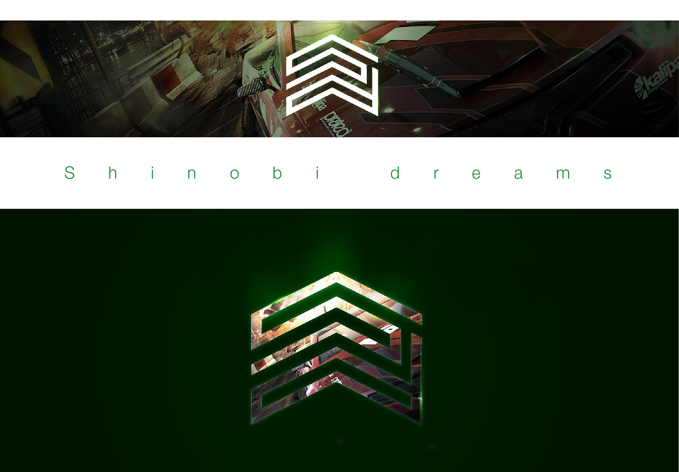 Shinobi dreams adap prince adu brand identity logo logofolio