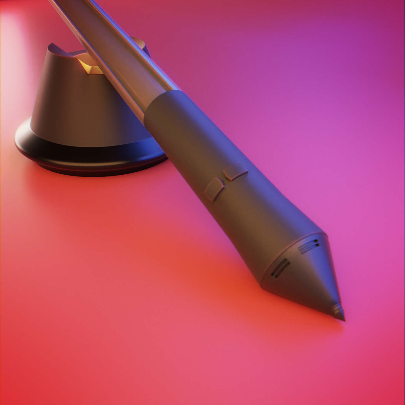 3d modeling blender pen