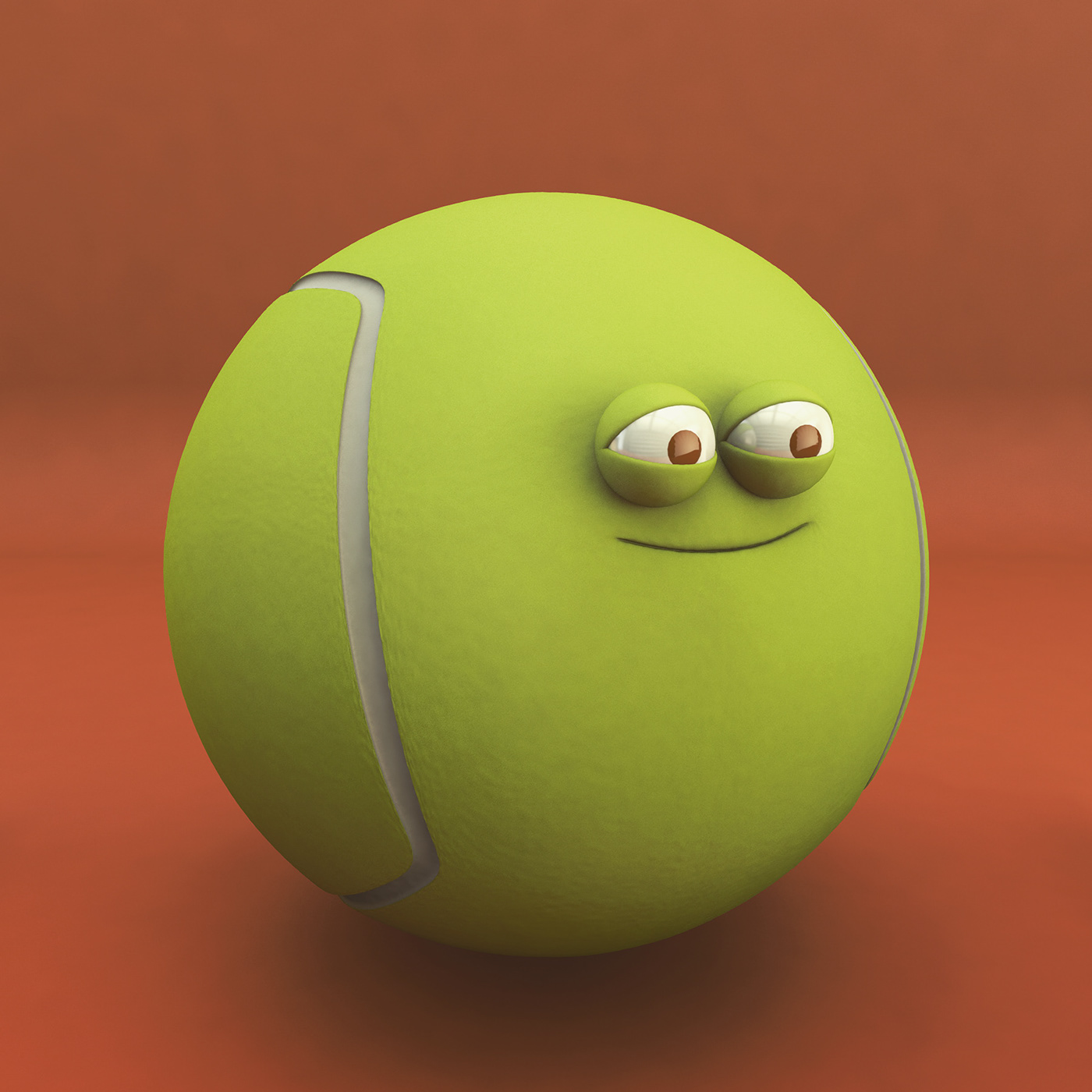 ball cute lovely sports tennis