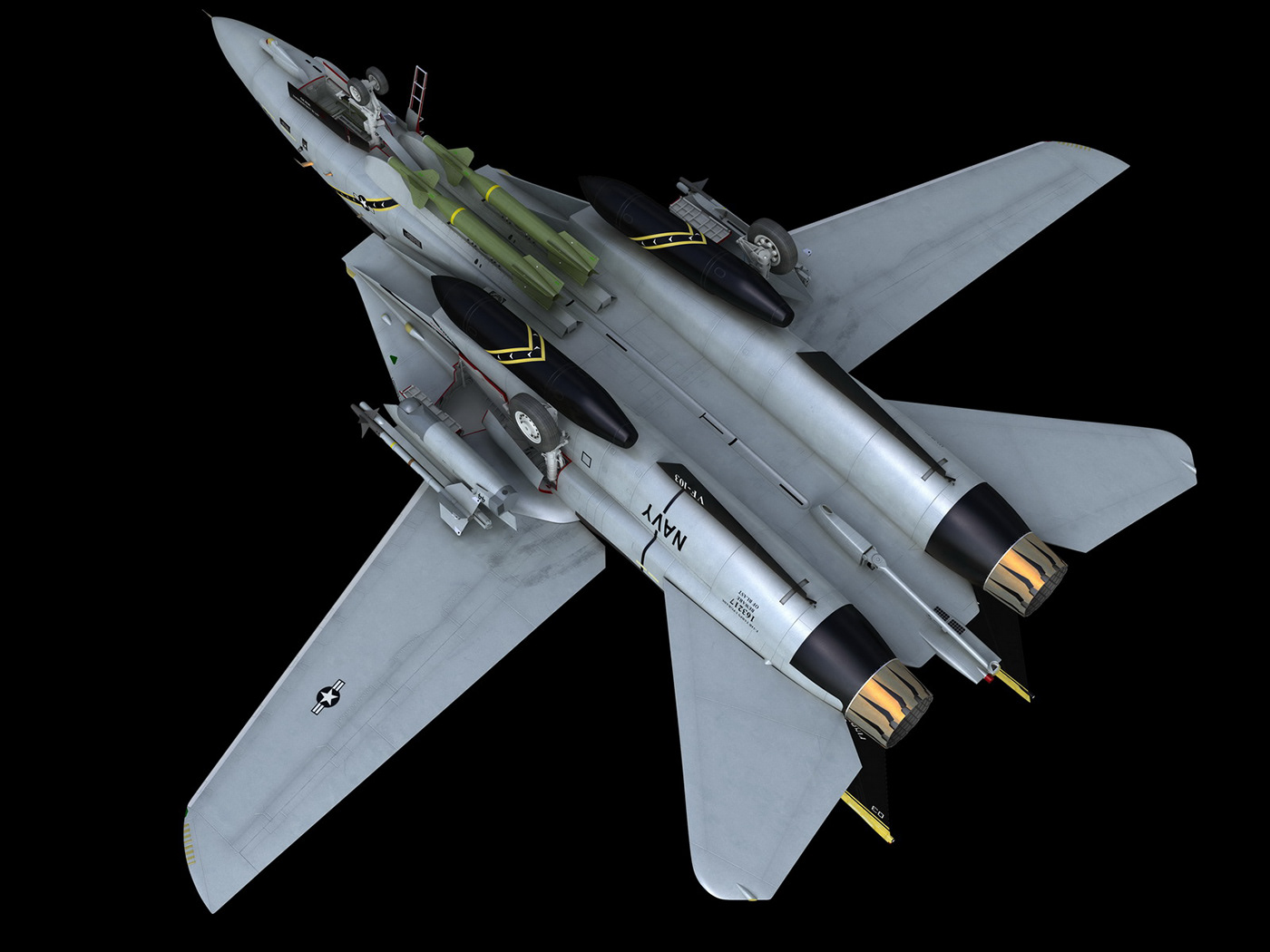 Aircraft f-14 Fighter grumman tomcat