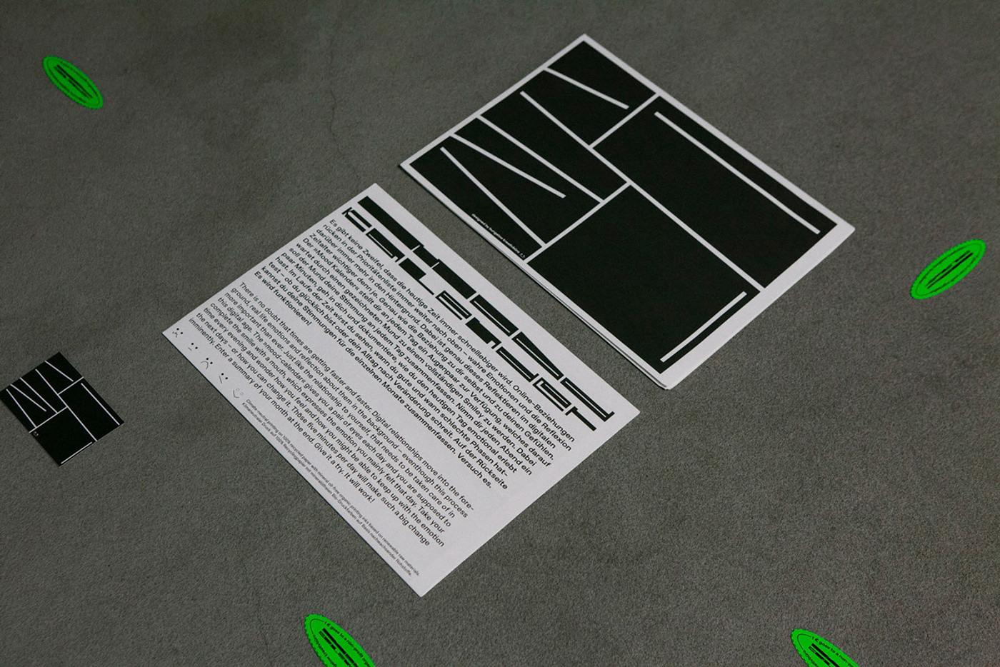 blackandwhite calendar Foldedposter graphicdesign poster printdesign selfreflection type typedesign Typeface