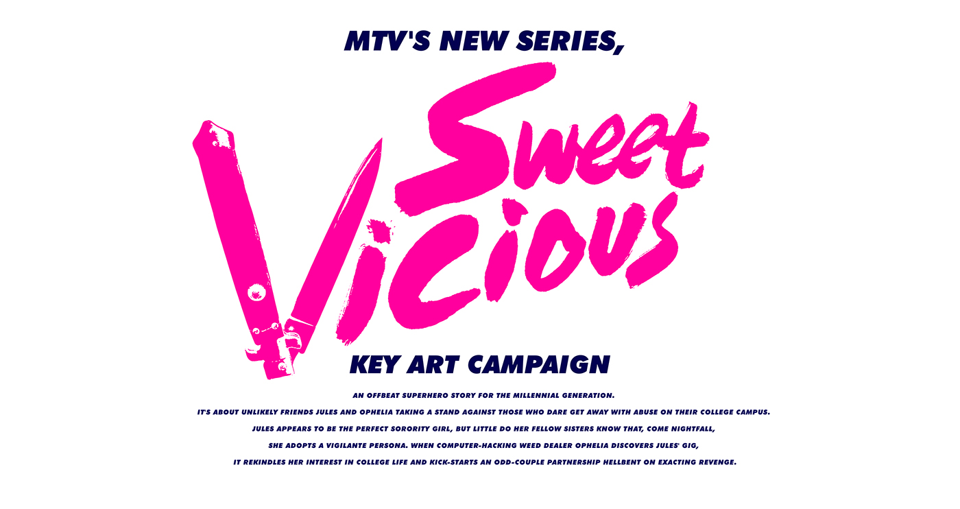 inspire nyc Mtv poster typography   design keyart danforkin sweetvicious retouching 