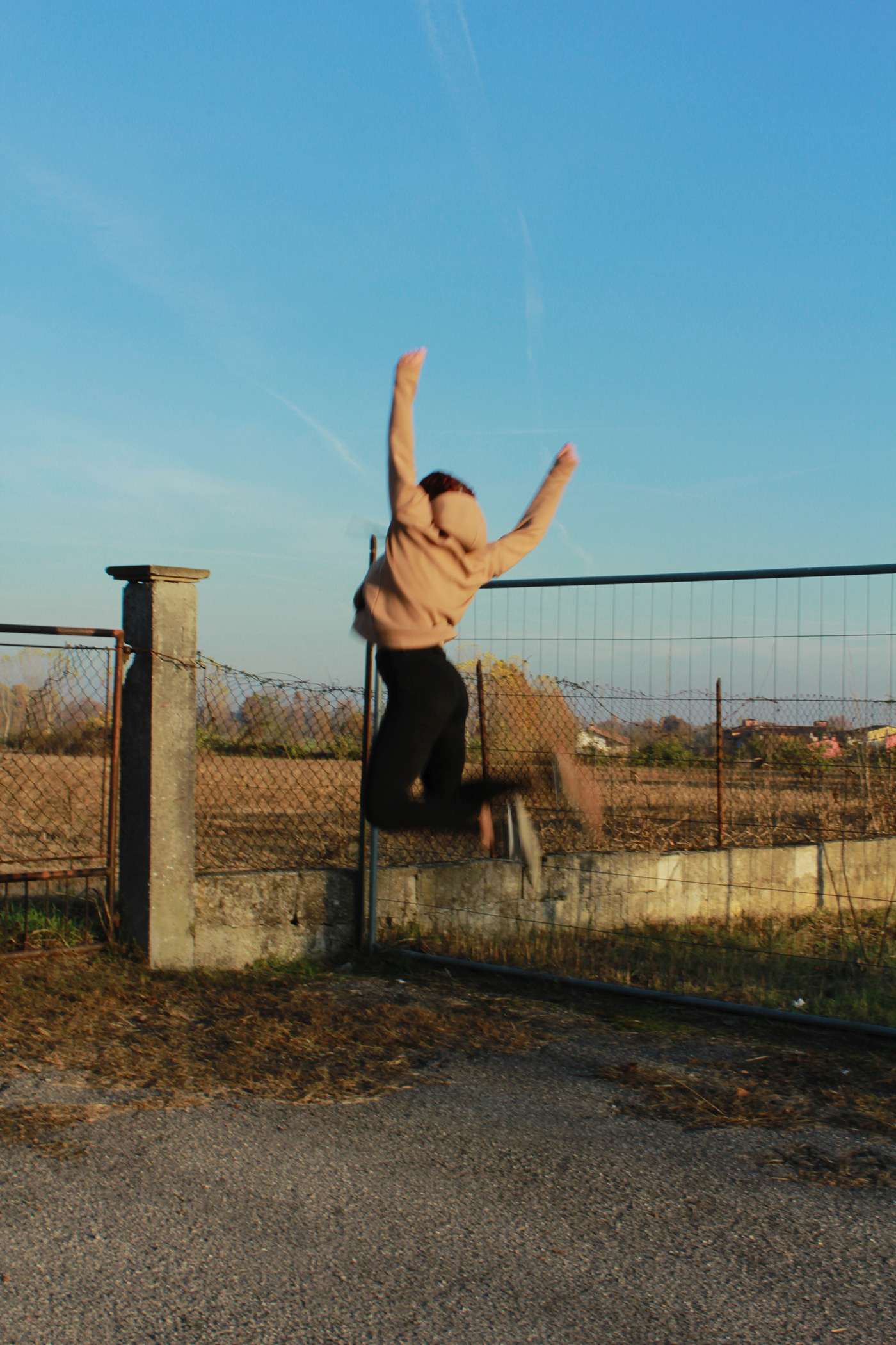 catching DANCE   digital photography  jump movement Photography  sunset artist