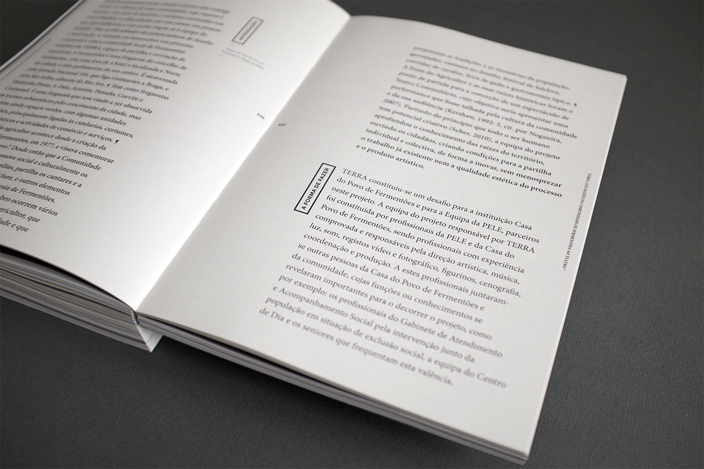 Gulbenkian Book Chapter on Behance