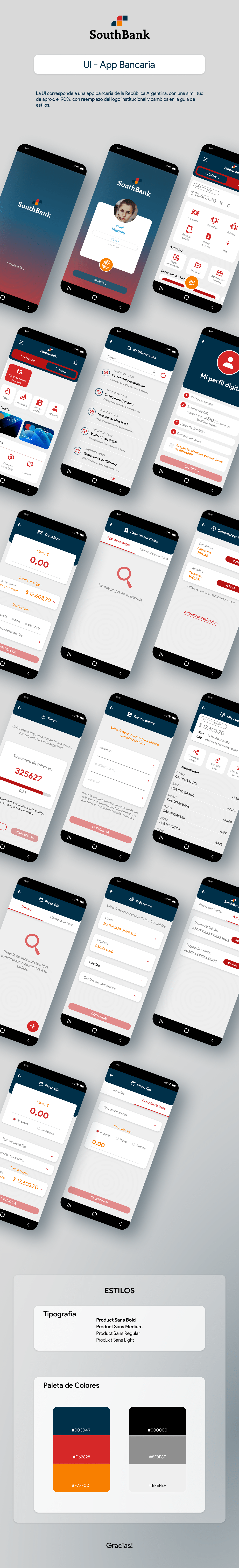 banking app mobile app design ui design UI UX design