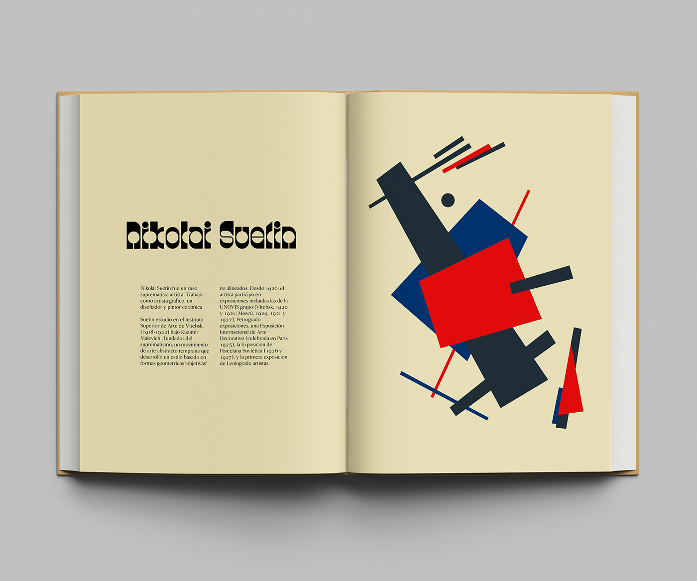 bauhaus book design editorial design  Geometrical graphic design  ILLUSTRATION  Suprematism aidailychallenge PSDailychallenge