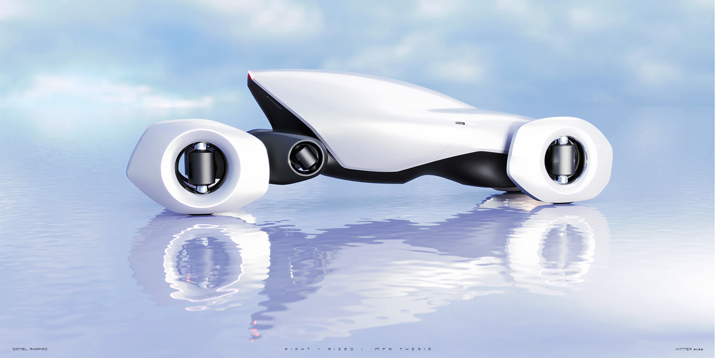 3D automotive   car design concept future mobility robot system design thesis transportation