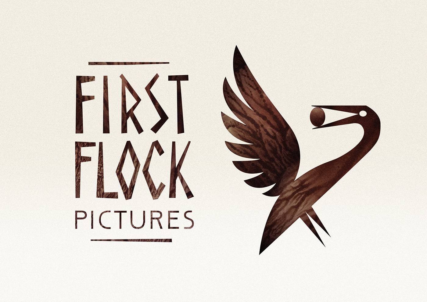 branddesign brandmark filmproduction firstflockpictures graphicdesign logo logoanimation logodesign Logovideo sankofabird