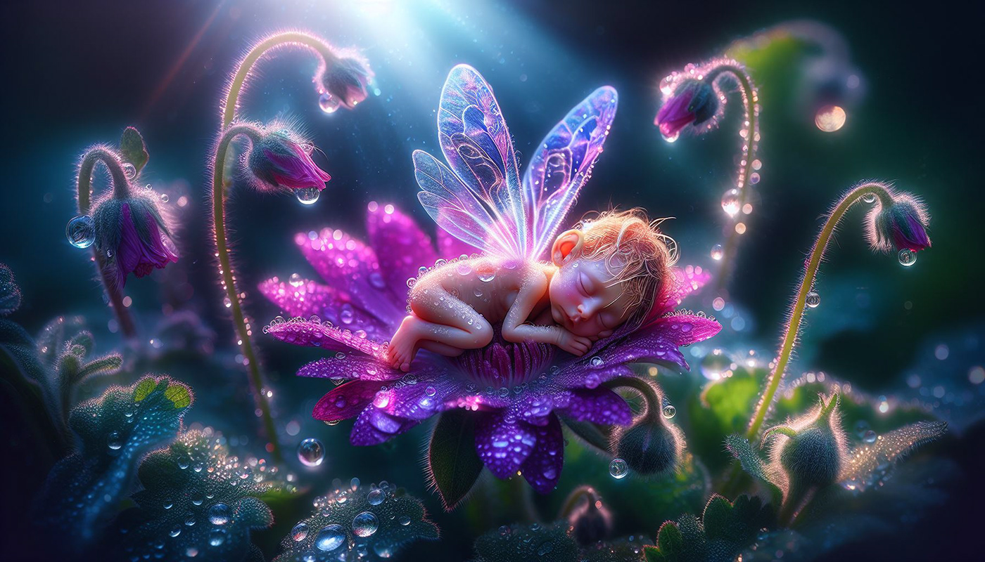 fairy newborn baby ILLUSTRATION  children kids cute artwork