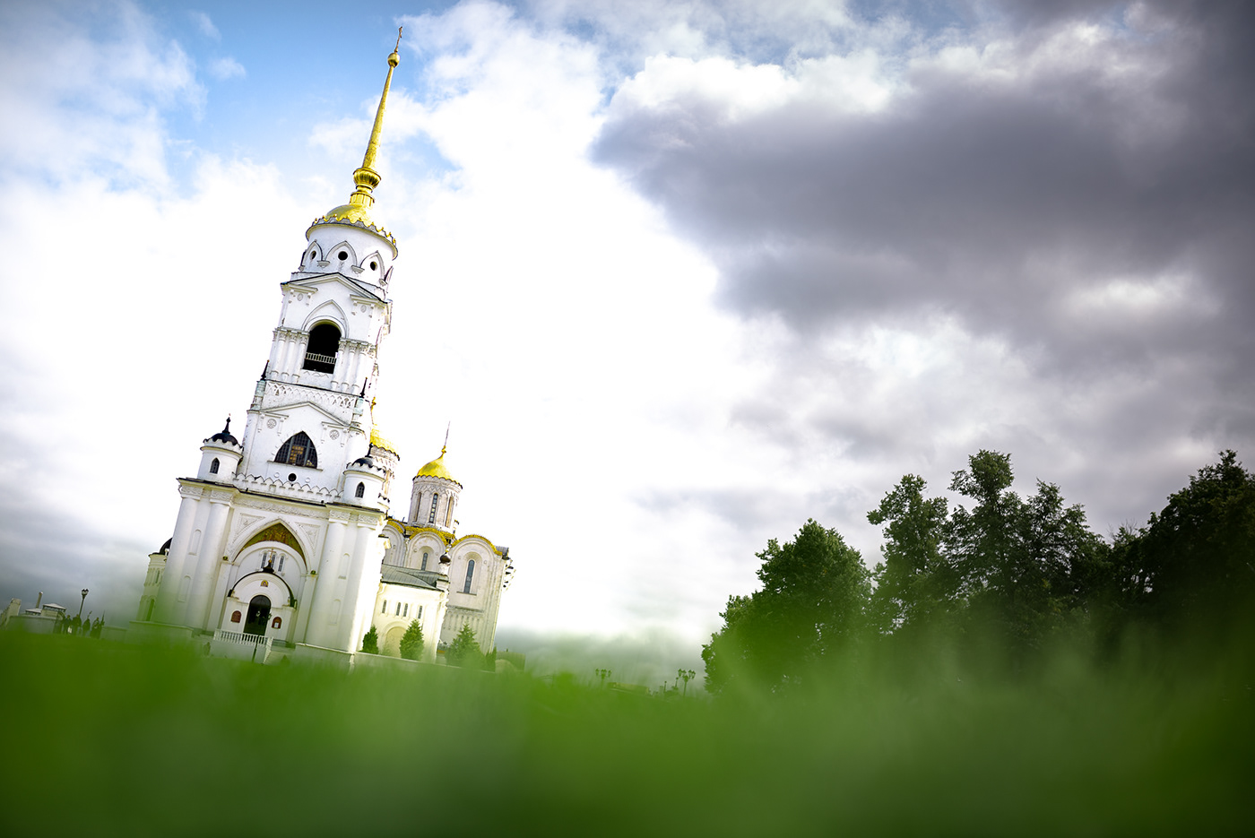 architecture church Religious buildings Russia russian architecture russian-orthodox Siberia steeple Trans-Siberian Railway Travel