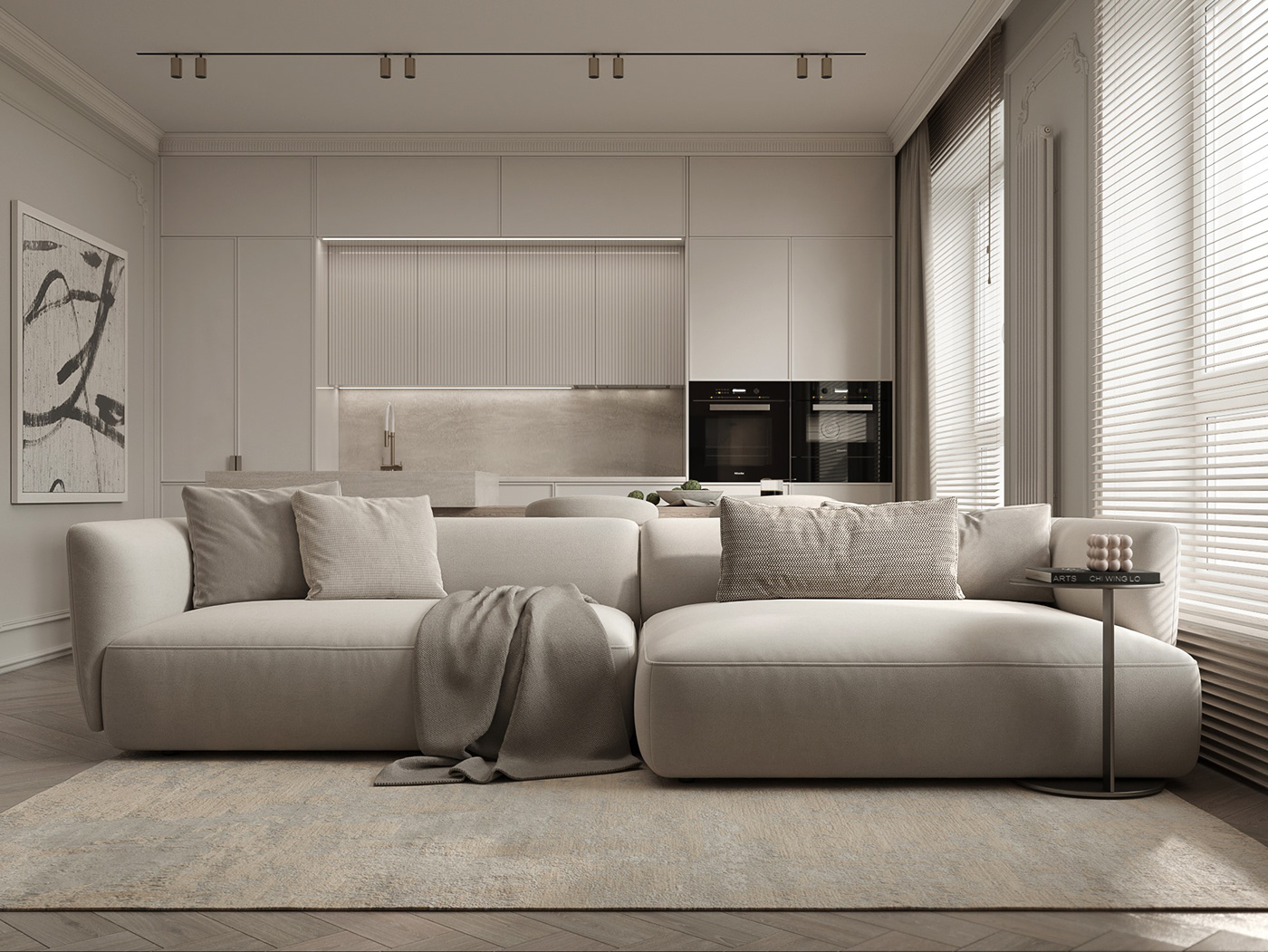 corona corona render  design Interior interior design  luxury minimalist minimalistic modern visualization