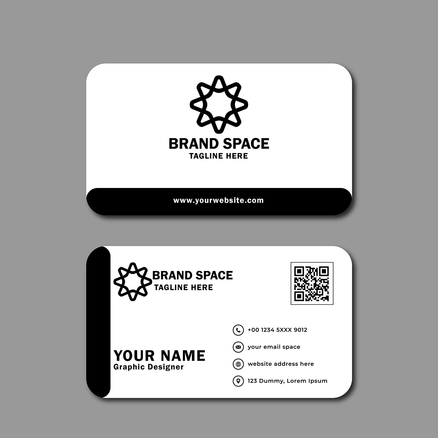 businnes card minimalist minimalist card design modern unique business card creative business card visiting card design business Graphic Designer