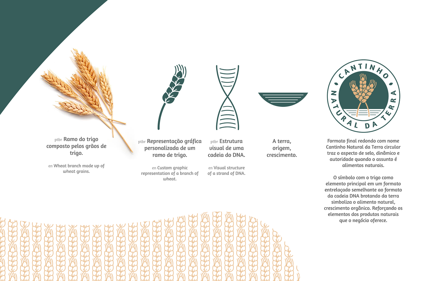 Logo logotipo loja produtos naturais trigo store products natural green verde saúde saudável aliment