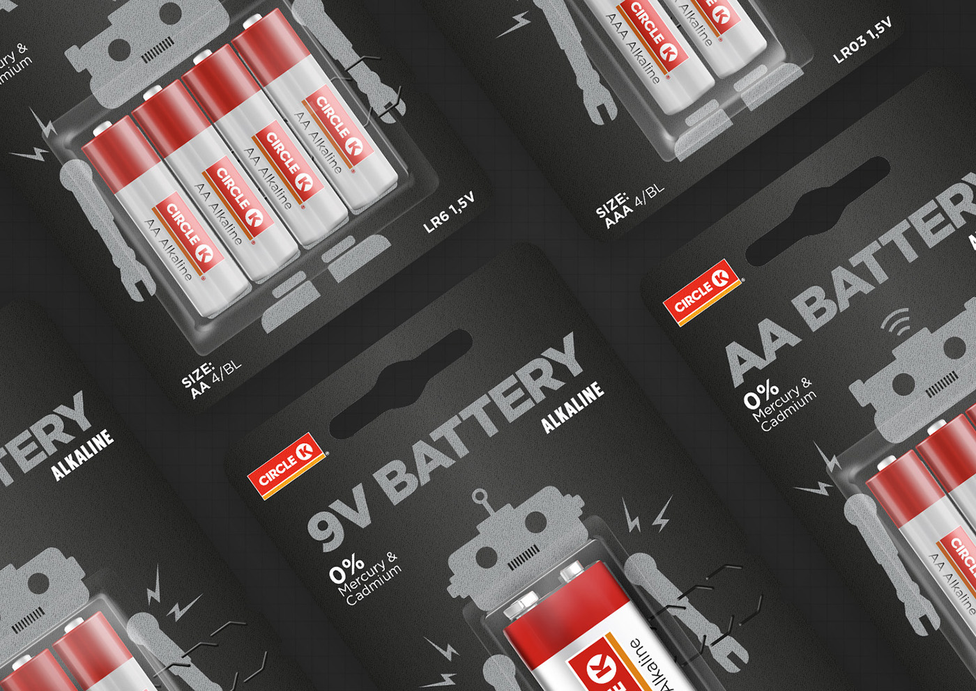Circle K Retail norway Packaging batteries Daymon design vertex awards private brand robot