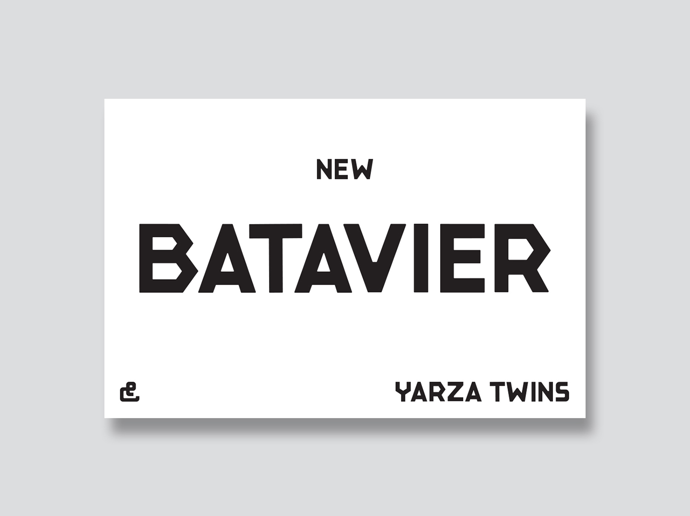 batavier font free design vintage sans serif bold typography   poster