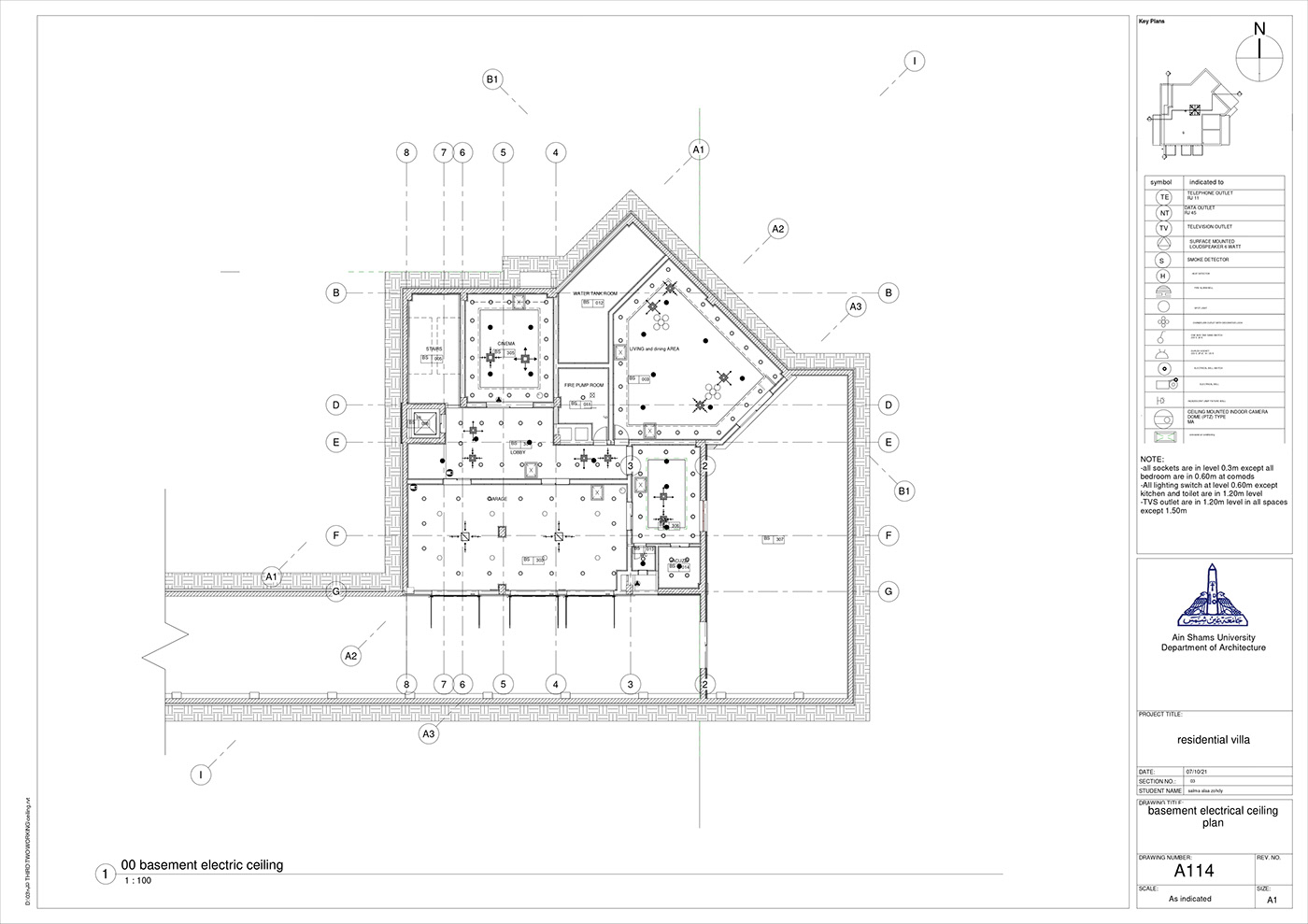 architecture AutoCAD handicapped working drawings