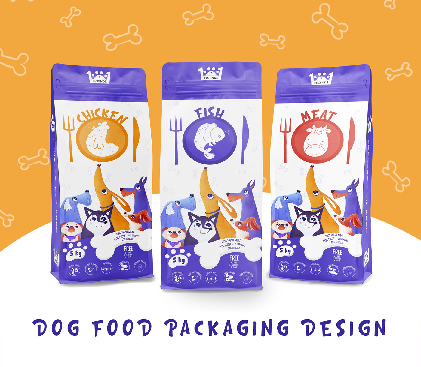 animal dog design Design packaging дизайн упаковки упаковка Packaging ILLUSTRATION  Character design  concept art