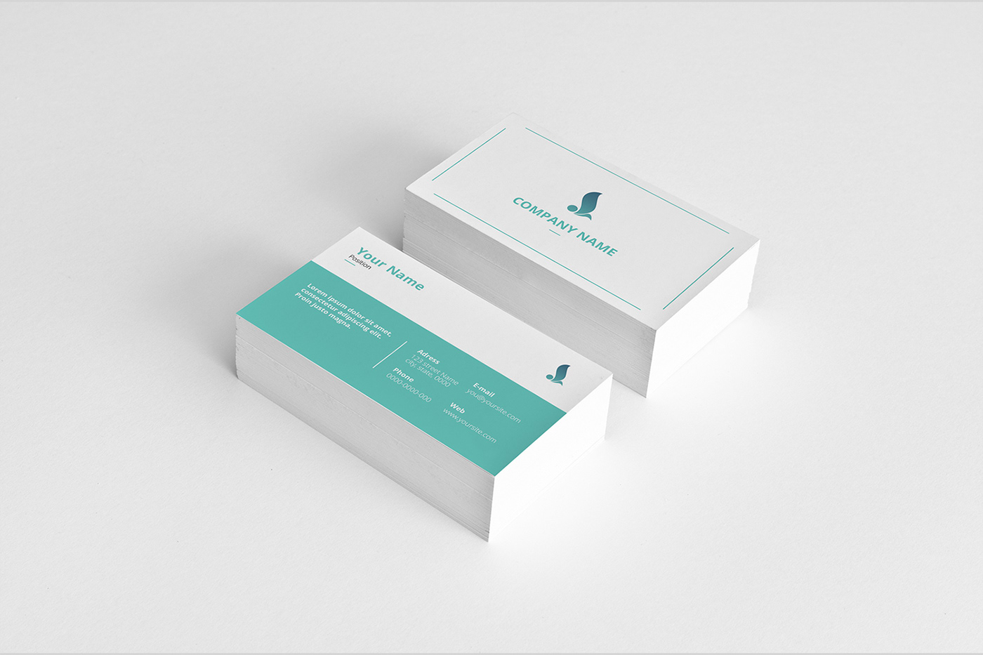 business card corporate personal psd photoshop visiting card
