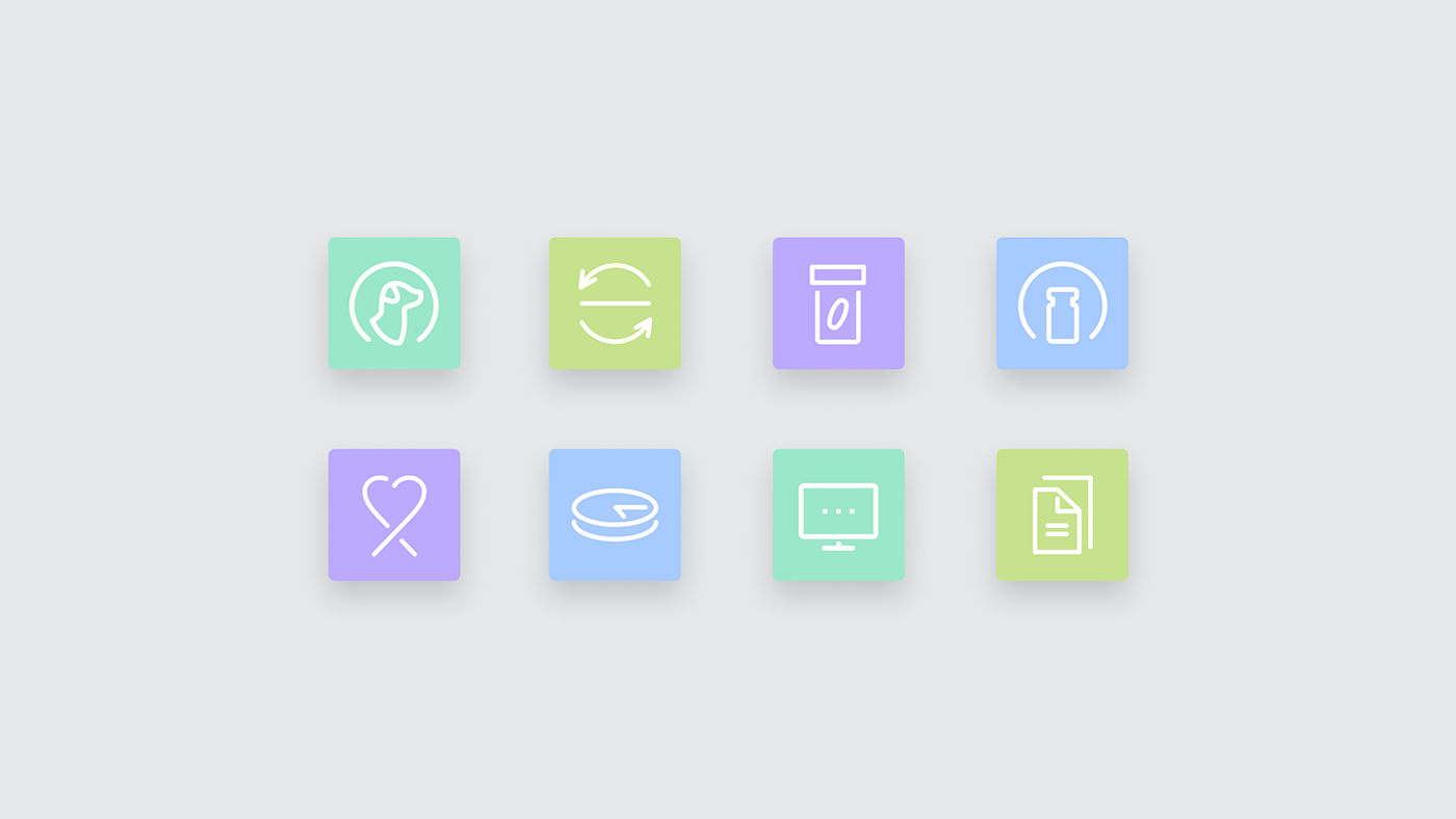 Icon icon design  icon set iconography icons Pet pet health Pet Pharmaceuticals vector