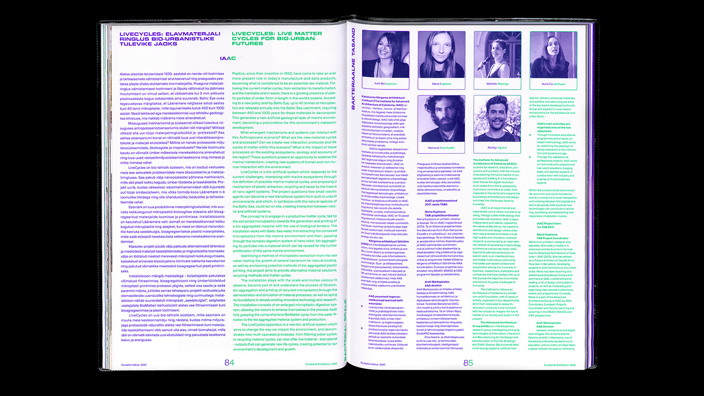 biotechnology architecture book Liquid identity Catalogue plastic gradient