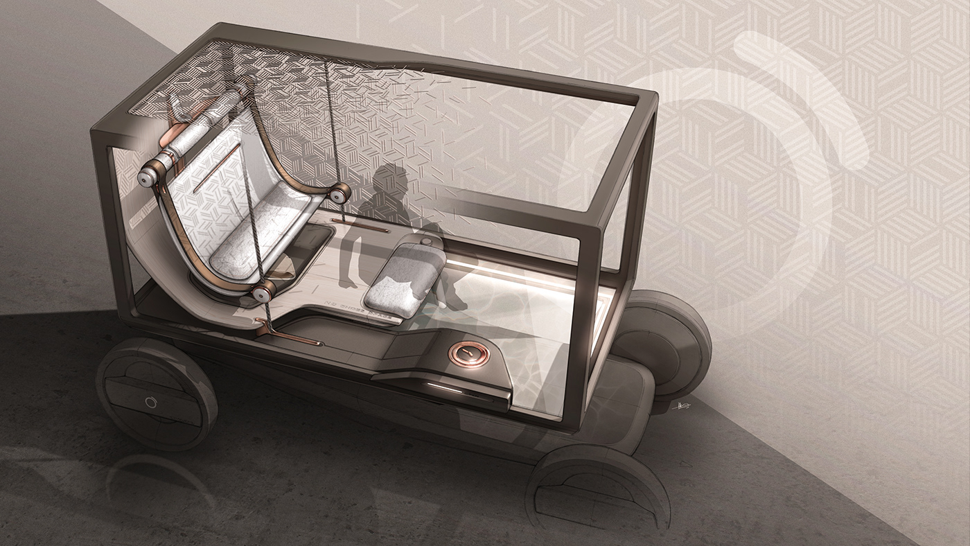 automotive   Autonomous design electric Interior relax retreat strate Sweden Volvo