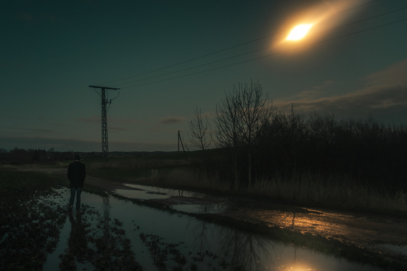 abandoned autumn cinematic cinematography dark darkness Landscape landscape photography mood self portrait