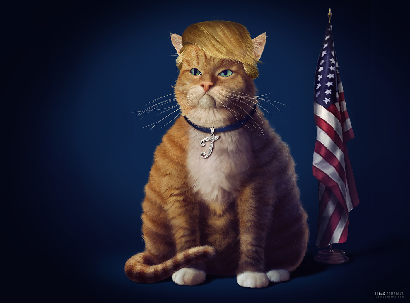  Fat Cat  Trump on Behance