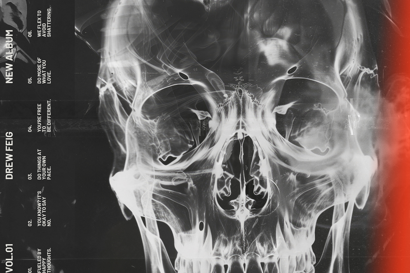 x-ray esoteric mystical creepy poster skeleton prints anatomy bones ghost