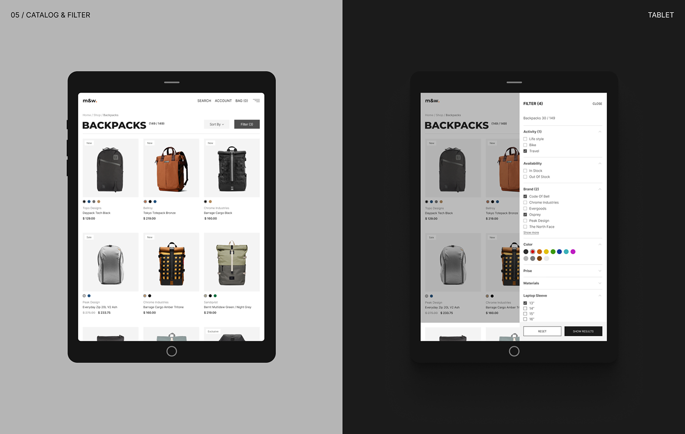 UX UI e-commerce e-Commerce website E-commerce Design Web Website Figma Website Design White