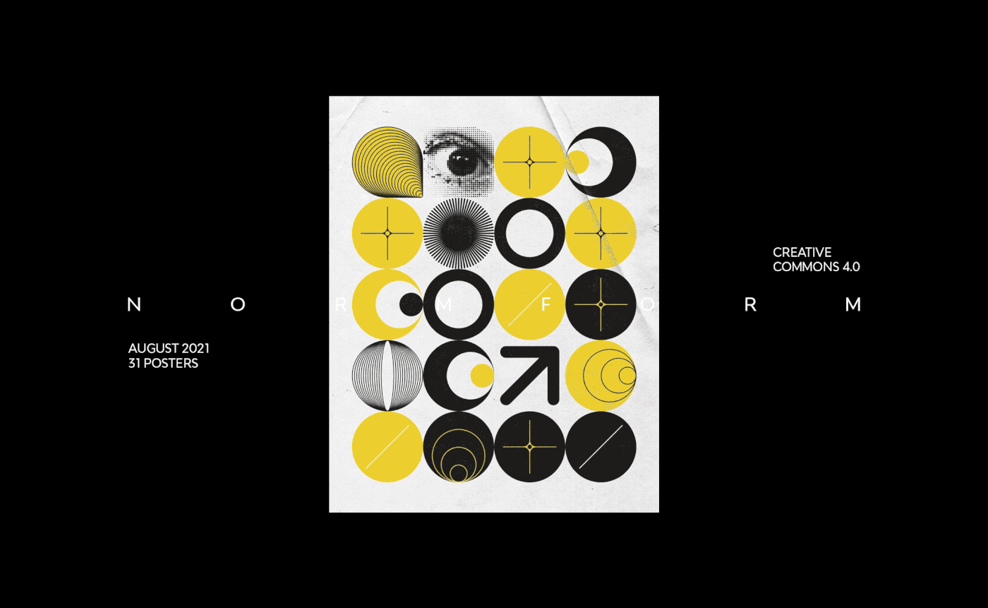 abstract brand branding  design generative geometric Layout pattern poster typography  