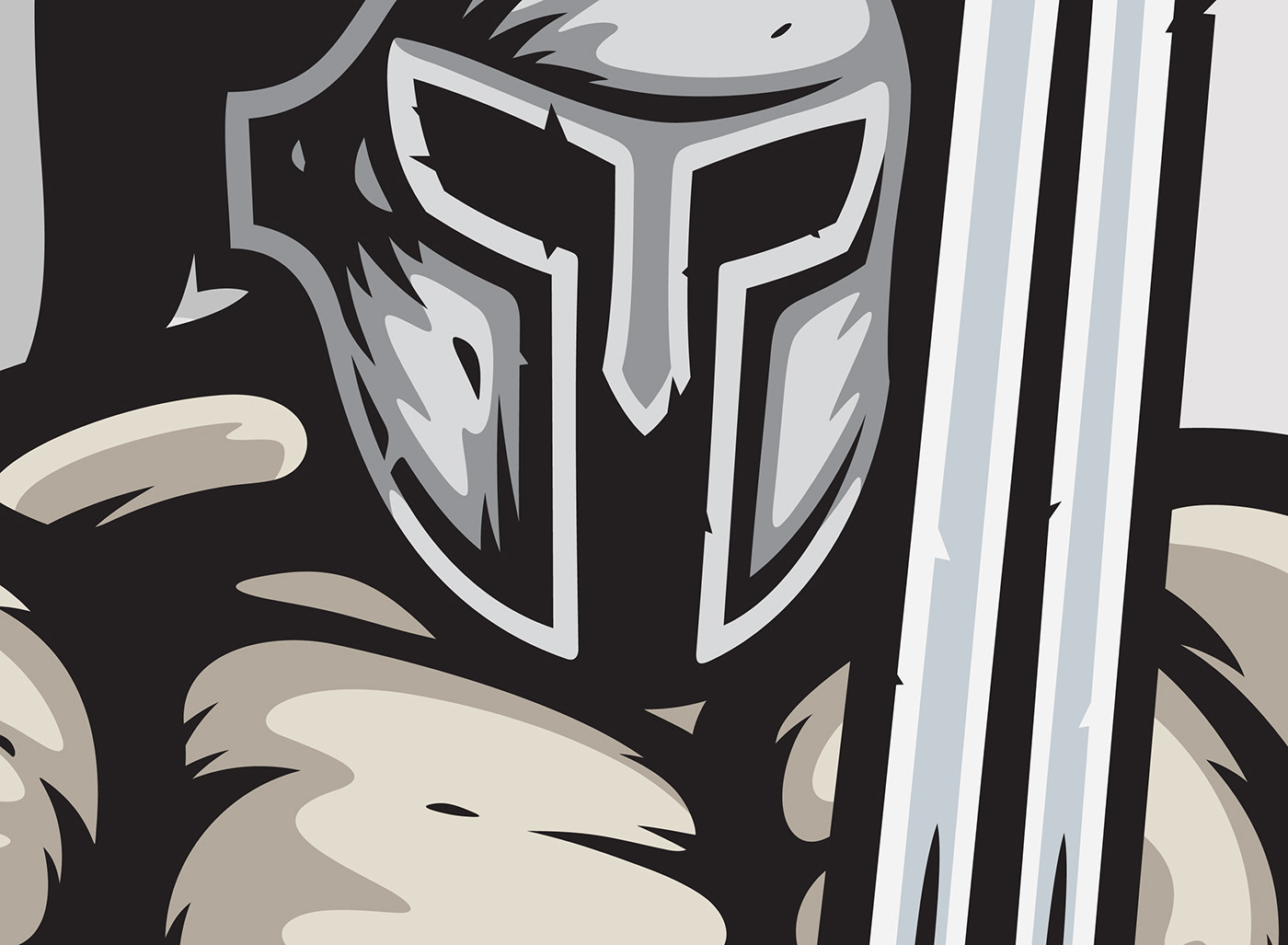 sparta warrior Helmet vector ILLUSTRATION  T-Shirt Design art Character artwork concept art