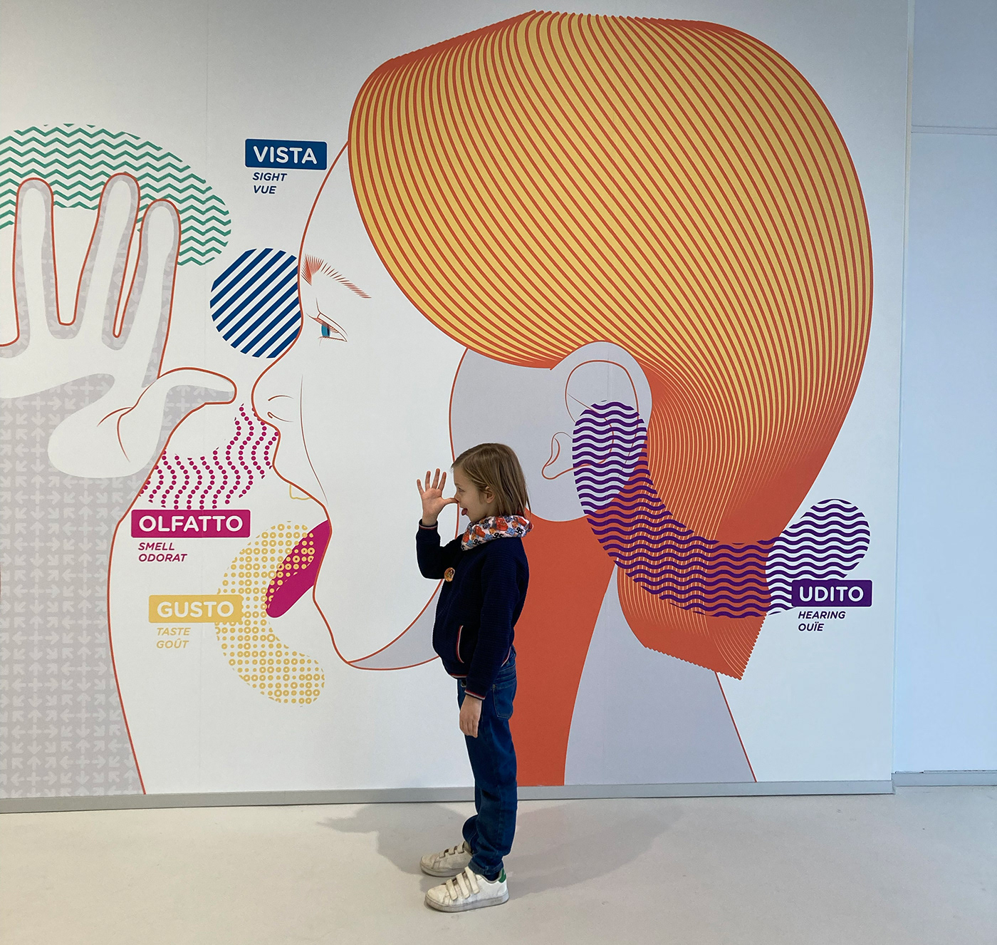 adobe illustrator children Exhibition  museum vector visual identity