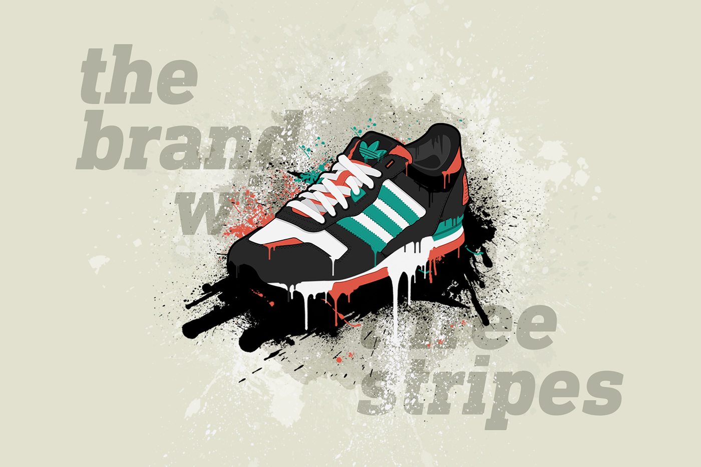 design  shoes  ADIDAS print cover iphone t-shirt