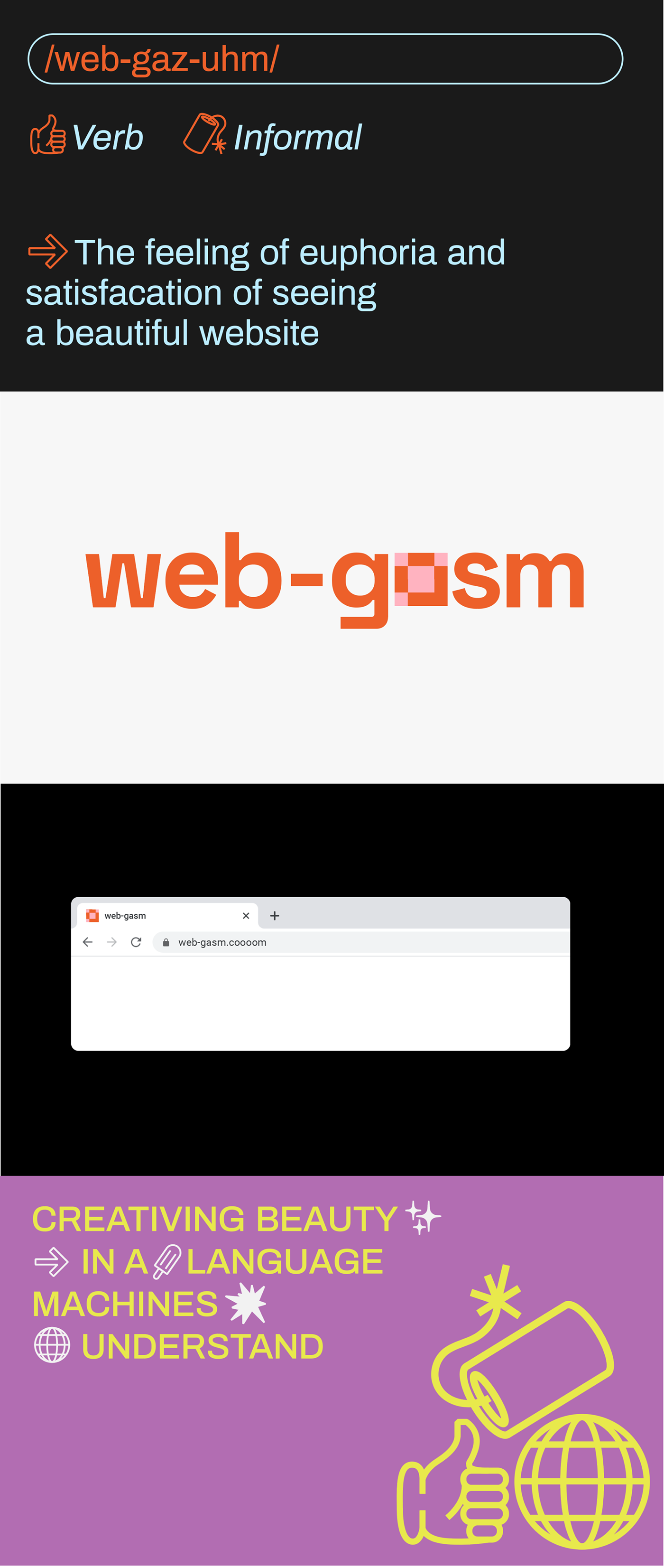 Brand Design brand identity branding  business card Logo Design modern typography   visual identity webgasm