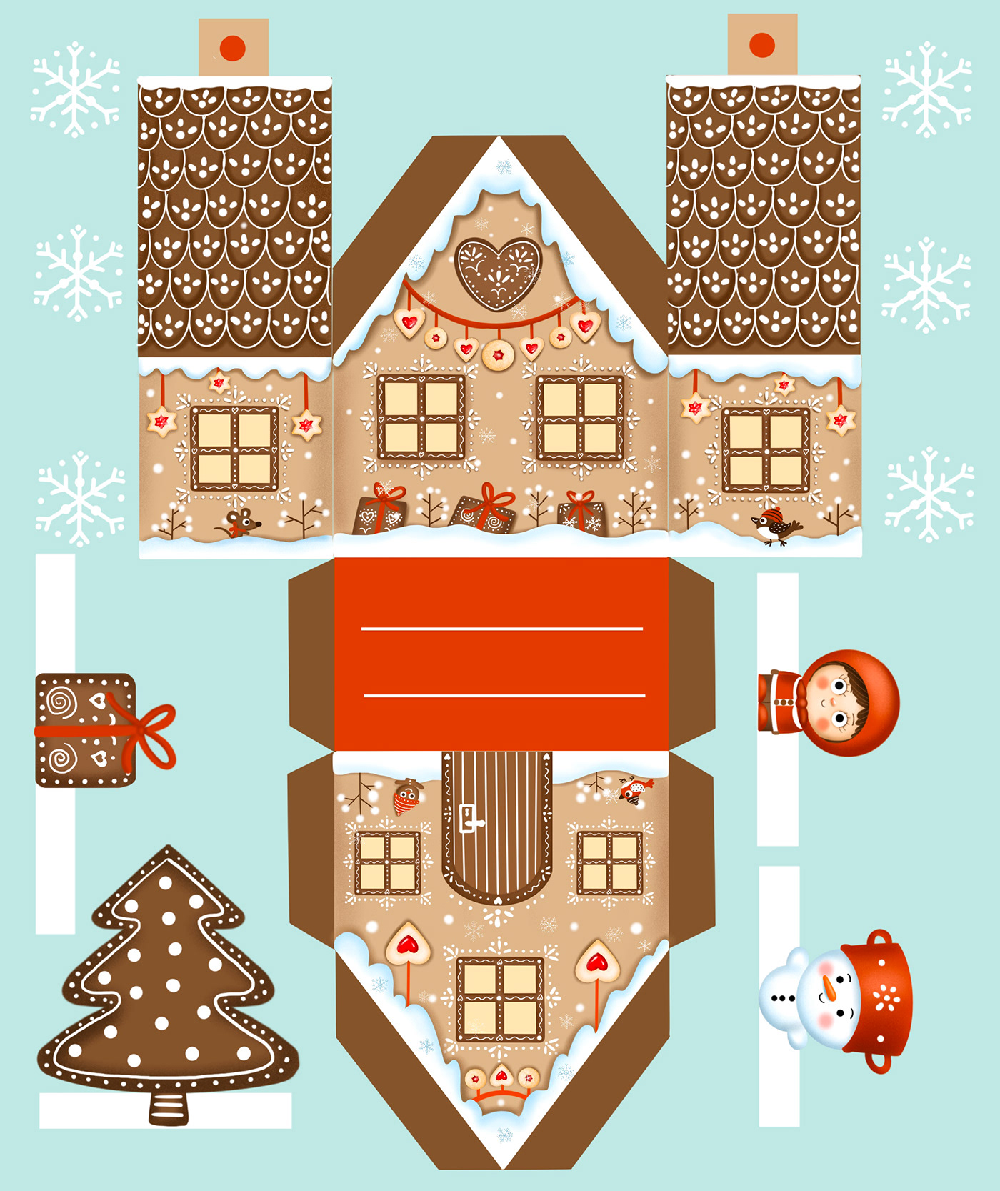 Christmas Gingerbread house perníček vanoce winter zima