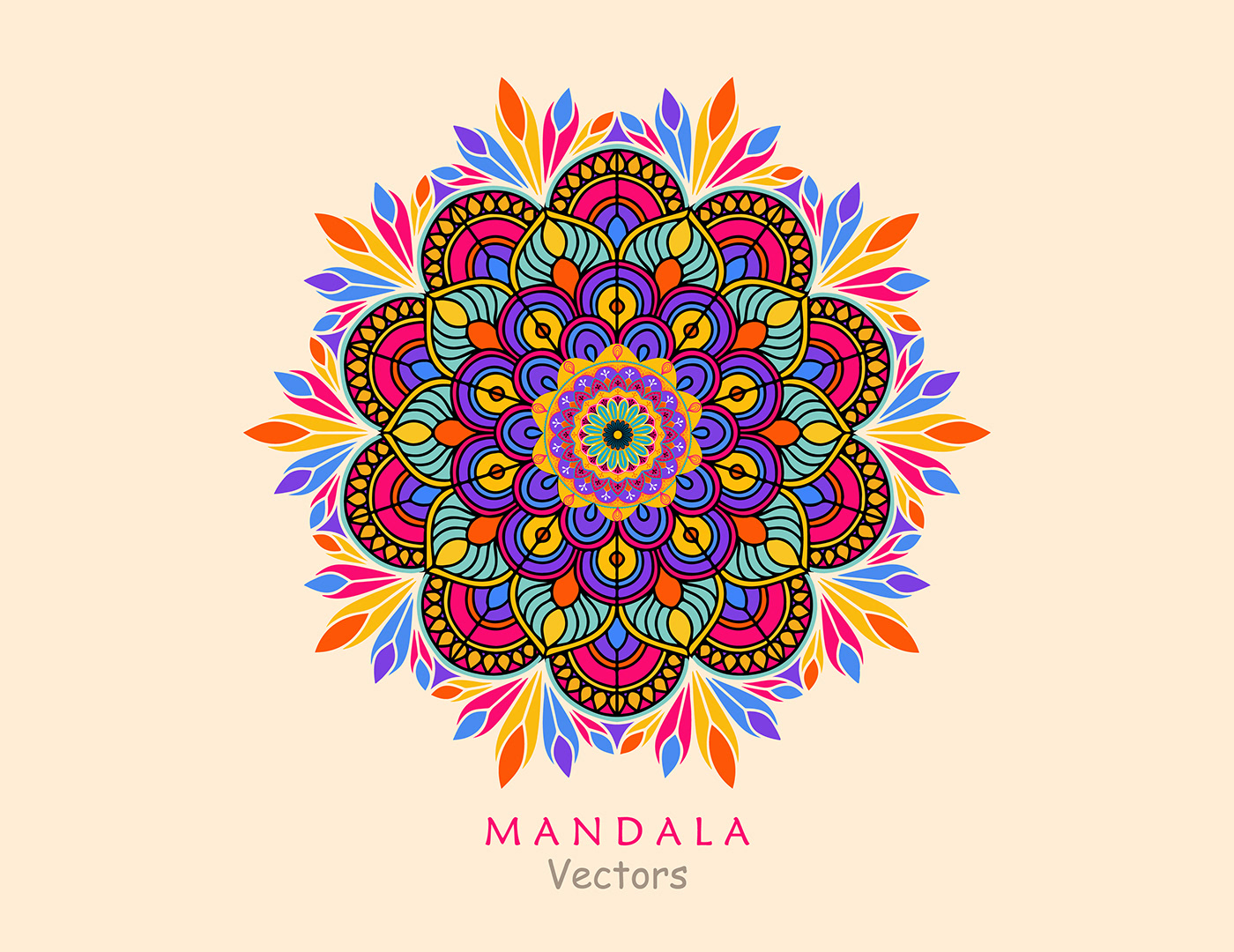 Mandala Drawing  artwork digital illustration sketch adobe illustrator designer mandala design vector Digital Art 