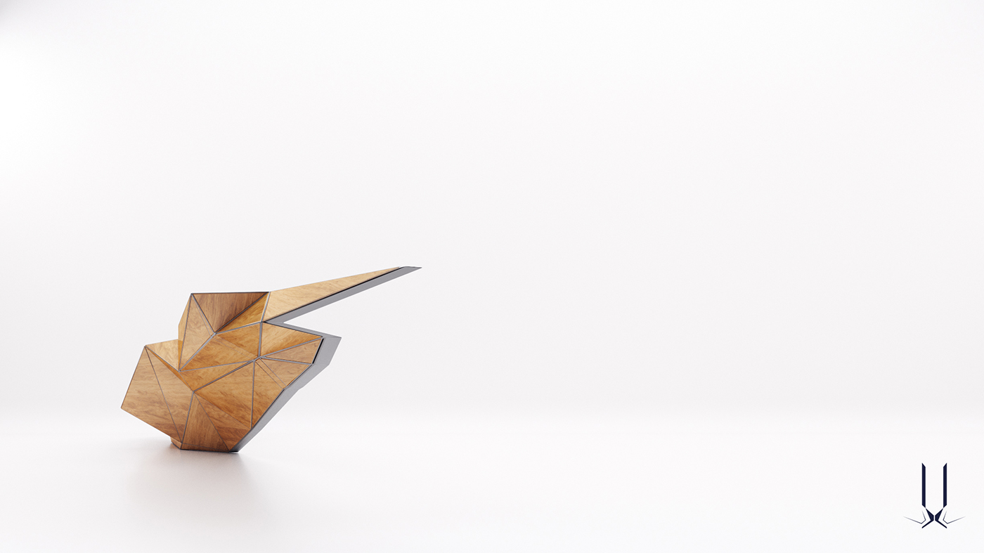 design art 3D Render product furniture desk reception holl Marble modern contemporary