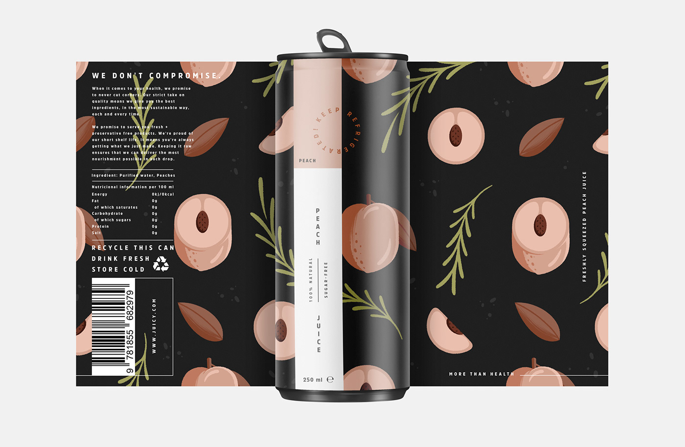 branding  Packaging brand identity concept lemon juice Juice Packaging Mockup