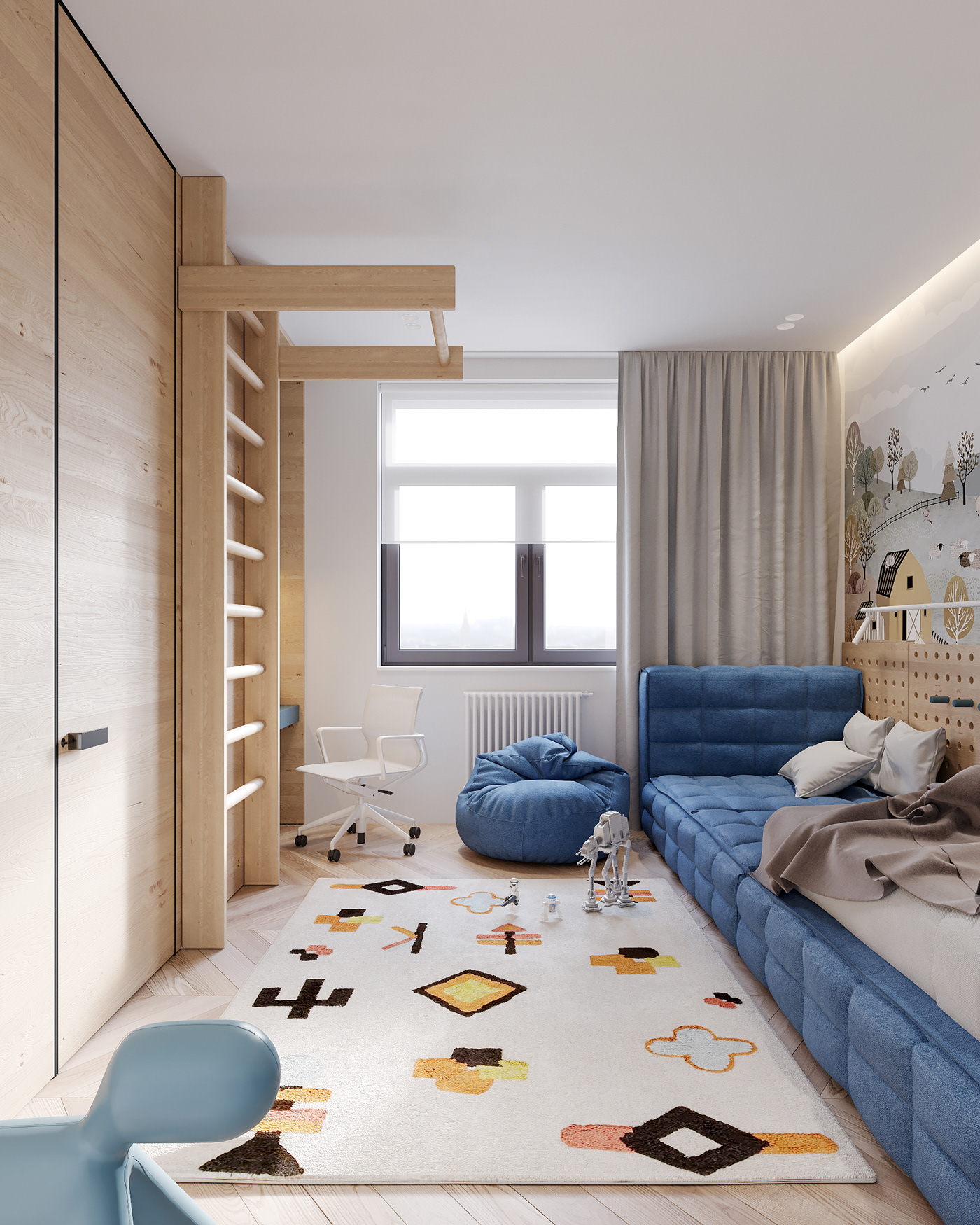 apartmentinterior architecture CG coronarenderer design interiordesign livingroom Render visualization
