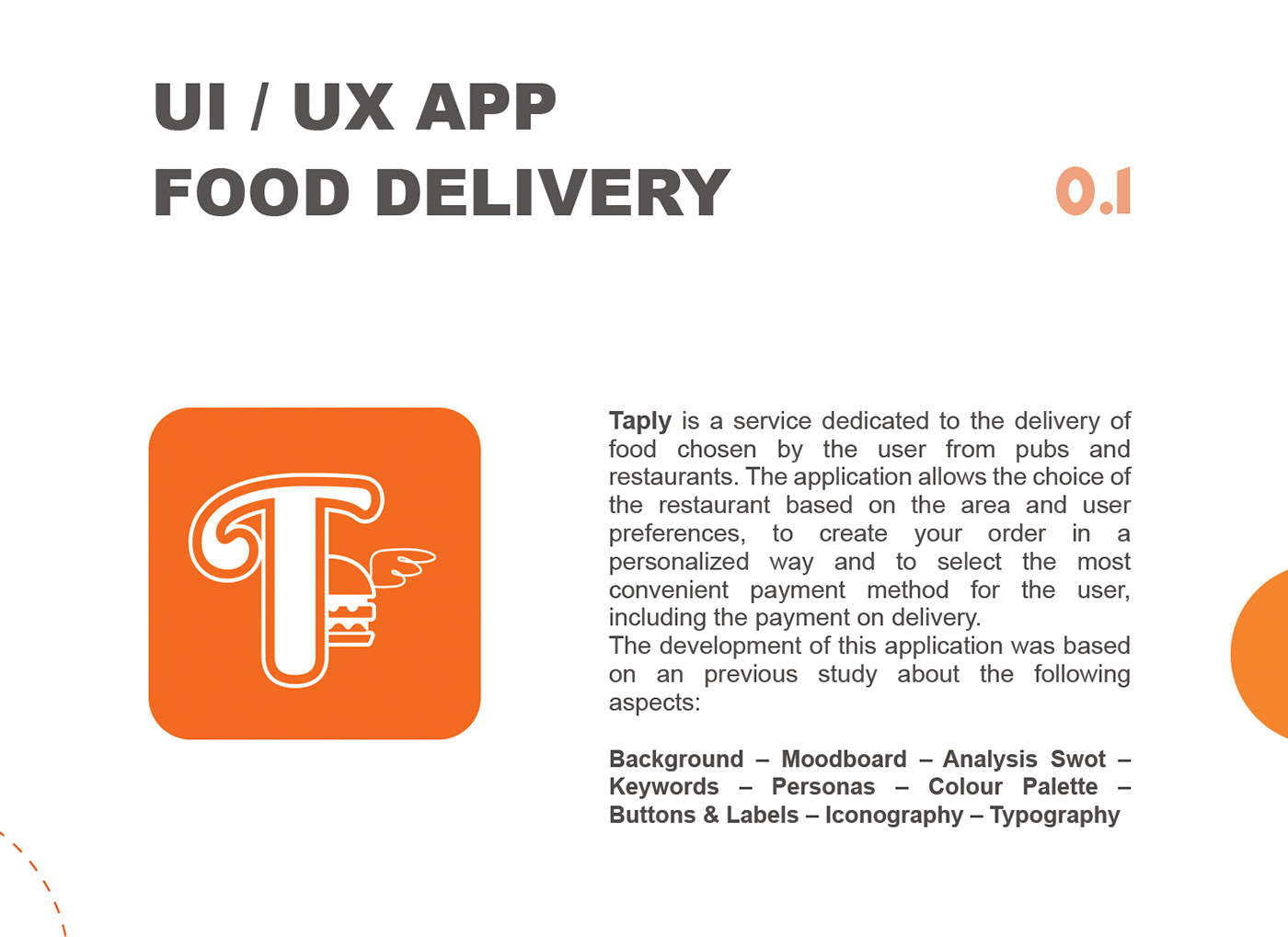 UI/UX app Food  delivery Project application iphone ios graphic adobexd