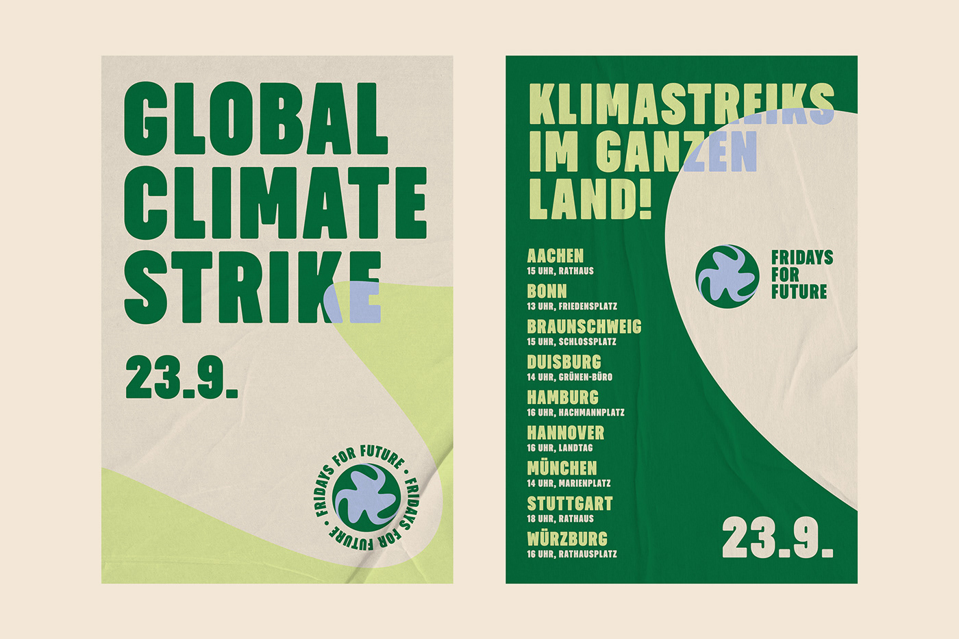climate change earth environment fridays for future global warming logo Logo Design Logotype non-profit symbol