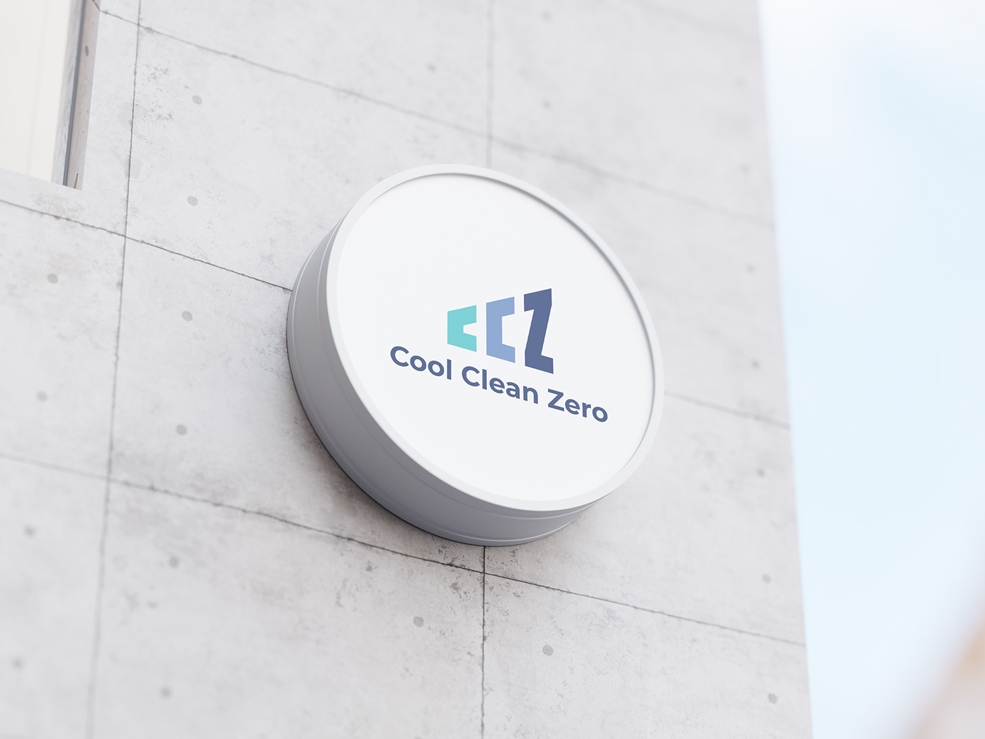 building ccz clean cool daylight energy logo Logo Design sunlight zero