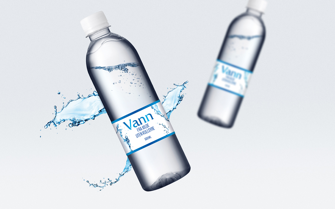 norway europris water bottle fjeldheimpartners concept logo identity