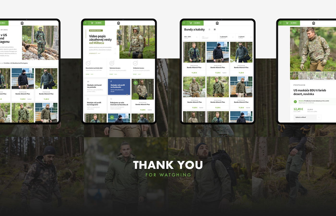 army Website user interface user experience Responsive Webdesign landing Web Ecommerce commerce