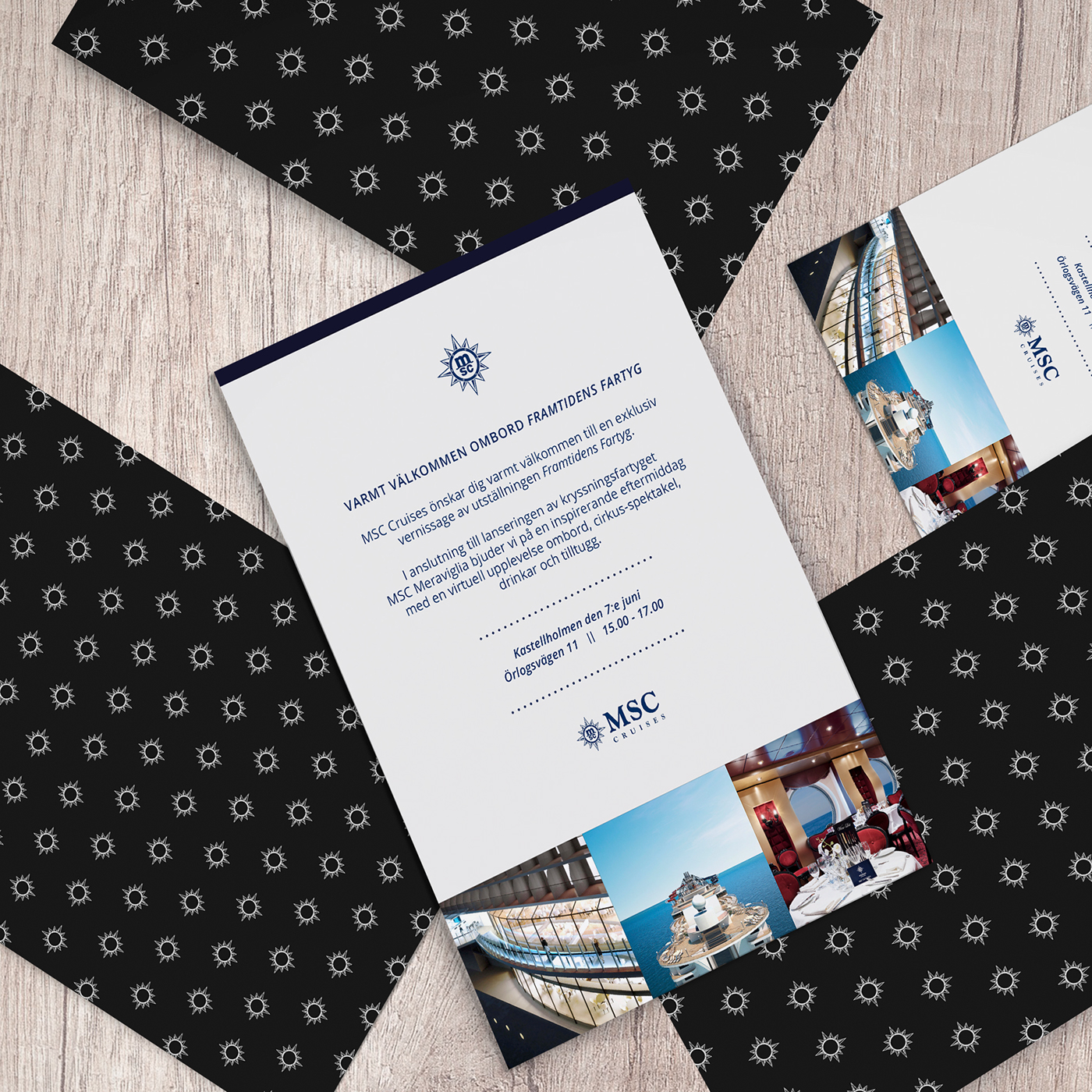 cruiseshipevent eventinvitation Invitation branding 