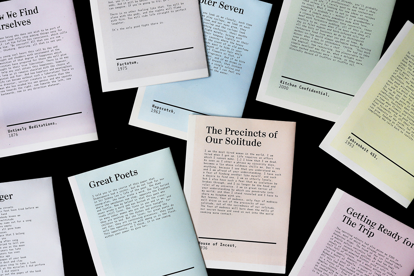 graphic design editorial design literature fanzine print art direction Layout branding book Packaging